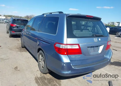 2007 Honda Odyssey Ex-L z USA, uszkodzony, nr VIN 5FNRL38757B019012